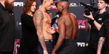 Face off! Royval Stares Down Kape In Vegas!