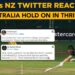 AUS vs NZ Twitter Reactions: Australia hold off Ravindra, Neesham to seal thrilling win