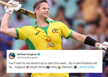 Australia fans rejoice at Michael Vaughan's World Cup prediction - CricBlog