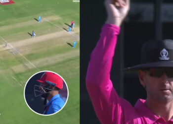 CWC 2023: Hashmatullah Shahidi finds India's fielding fault prompting umpire to signal a no ball