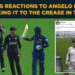 Hilarious reactions to Angelo Mathews arriving to the crease in time vs New Zealand