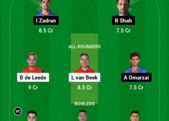 NED vs AFG Dream11 Prediction Fantasy Cricket Tips Possible XI Pitch Report: ODI World Cup 2023 Match 34