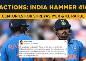 Twitter reactions to India 410/4 vs Netherlands – KL Rahul & Shreyas Iyer smash centuries