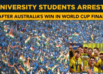 7 University students arrested by Indian police after Australia’s World Cup win
