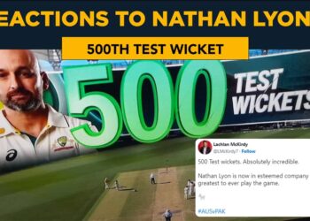Reactions to Nathan Lyon taking his 500th Test wicket
