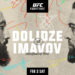 UFC Vegas 85 results, live streaming play-by-play updates | Dolidze vs. Imavov