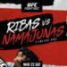 Face off! Amanda Ribas vs Rose Namajunas staredown video from UFC Vegas 89 weigh ins