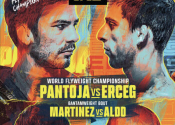 Jose Aldo, Jonathan Martinez clash heads, force separation during heated UFC 301 staredown (Video)