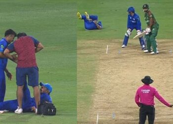 ‘I was almost in tears laughing’ - Mitchell Marsh on Gulbadin Naib’s alleged injury bluff
