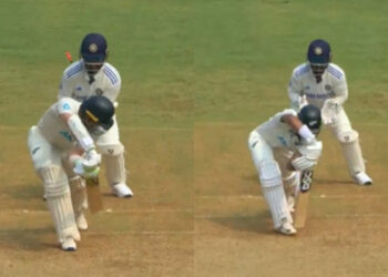 Watch: Washington Sundar's carbon copy castles Tom Latham, Rachin Ravindra in IND vs NZ third Test