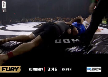Highlights! Former UFC Heavyweight Scores Rare Submission At Fury Pro Grappling 12