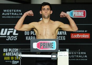 Sorry UFC 312, A Former Title Challenger Will NOT Be Fighting In His Home Country (Because He’s Stuck At The APEX)