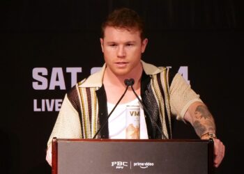 Canelo vs. Scull final press conference video, LIVE stream updates from Riyadh
