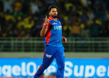 IPL 2025: Mukesh Kumar fined 10% for Code of Conduct breach against Mumbai Indians