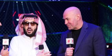 Dana White denies Saudi rift, says he’s still promoting Canelo vs. Crawford