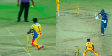 [WATCH] TNPL 2025: Comedy of errors in field leads to three overthrows in Dindigul Dragons vs Siechem Madurai Panthers
