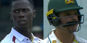 [WATCH] WI vs AUS 2025: Shamar Joseph's double blow sends Sam Konstas, Cameron Green packing in first Test