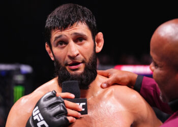 Khamzat Chimaev shoots down UFC 319 retirement rumors, eyes triple champ status — ‘I need money, bro’