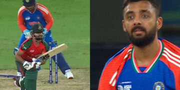 Asia Cup 2025: Watch - Varun Chakaravarthy bamboozles Shamim Hossain with his mystery in IND vs BAN