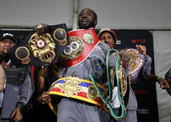 Terence Crawford loses WBA title just one week after upset win over Canelo Alvarez