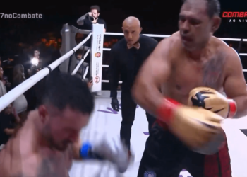 Highlights! Antonio Rogerio Nogueira scores knockout over a fitness influencer (again)