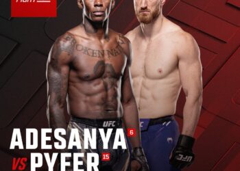 Latest UFC Seattle fight card, Paramount+ start time, date and location | Adesanya vs. Pyfer
