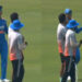 [WATCH] Shubman Gill prays to god before toss ahead of 1st IND vs NZ ODI