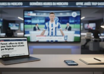 Brighton reject £20m Forest bid for Yasin Ayari as deadline day looms