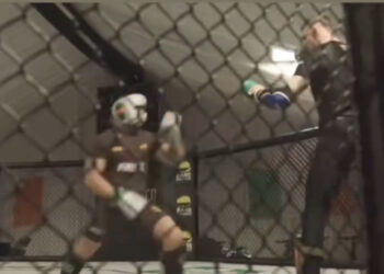 Midnight Mania! Mac Spars With 6’5” PFL Goliath | Video