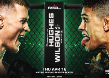 PFL Belfast official for April 16 on ESPN 2 feat. Paul Hughes vs. Jay Jay Wilson