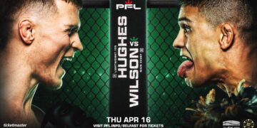 PFL Belfast official for April 16 on ESPN 2 feat. Paul Hughes vs. Jay Jay Wilson