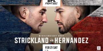 UFC Houston fight card, start time, date and location | Strickland vs. Hernandez