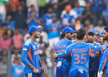 [WATCH] T20 World Cup 2026: Gautam Gambhir hosts dinner for Team India players ahead of Namibia clash