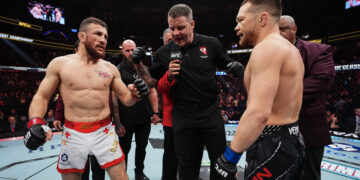 Injured! Merab Dvalishvili reveals UFC doctors ‘told me I could pull out’ leading into Petr Yan loss