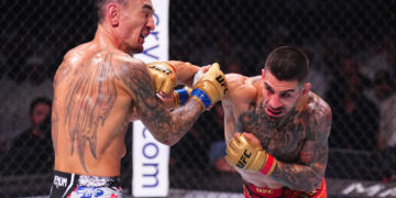 Midnight Mania! Topuria Batters Training Partners, Asked To ‘Go A Little Softer’ | Video