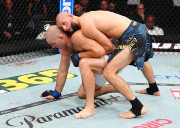 Dustin Poirier declares Khamzat Chimaev’s aura ‘took a hit’ after flat UFC 328 performance