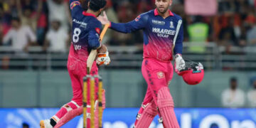 IPL 2026: Video of the Day: Donovan Ferreira tears apart Rashid Khan with four sixes in final over