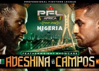 PFL Nigeria fight card finalized for June 13 in Lagos | First Round
