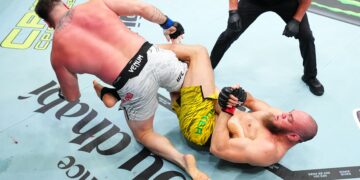 UFC heavyweight with scary submission record vows to hunt down Josh Hokit, break his leg