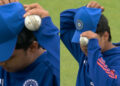 Vaibhav Sooryavanshi's debut cap wrong size at Old Trafford | CricTracker