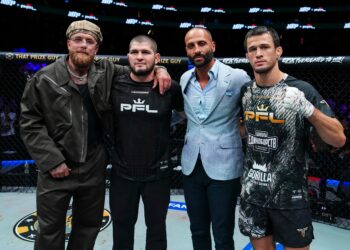 Don’t send location! Watch Jake Paul’s feeble attempt to recruit Khabib for MVP MMA