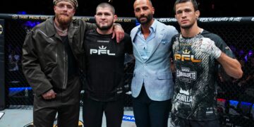 Don’t send location! Watch Jake Paul’s feeble attempt to recruit Khabib for MVP MMA