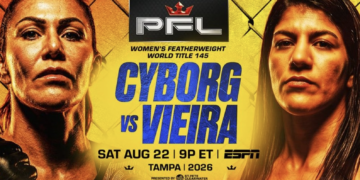 Finalized PFL Tampa fight card, start time, date and location | Cyborg vs. Vieira
