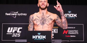 Live: UFC Paris early weigh ins results | Hooker vs. Parnasse