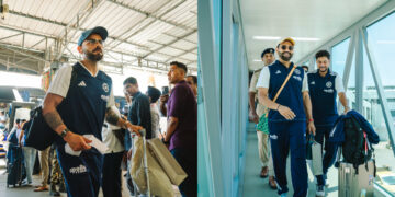 Team India arrives in Guwahati for 2nd ODI vs West Indies