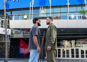 UFC 331 stats called into question after suspicious staredown between Arman and Ruffy (Video)