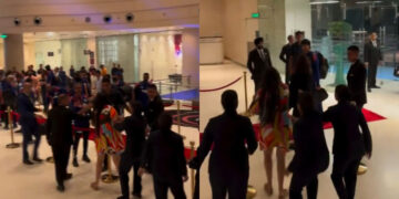 [WATCH] Fan chaos at hotel after Abhishek Sharma 108 vs AFG