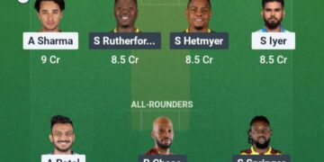 IND vs WI 4th T20 2026 Dream11 Prediction Possible 11 Pitch Report