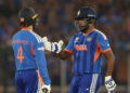 Samson and Abhishek match India T20I opening record with 5th fifty-plus stand