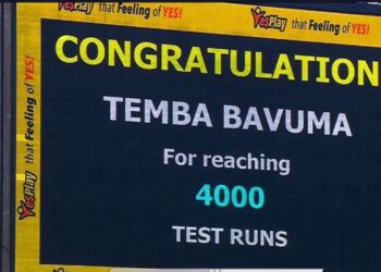 Temba Bavuma becomes 11th South African to reach 4,000 runs in Test cricket